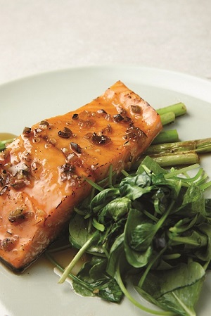 Maple Soy Glazed Salmon smaller